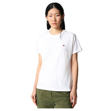 Carica l&#39;immagine nel visualizzatore di Gallery, Napapijri T-shirt donna a manica corta Salis - Bianco Bright White
