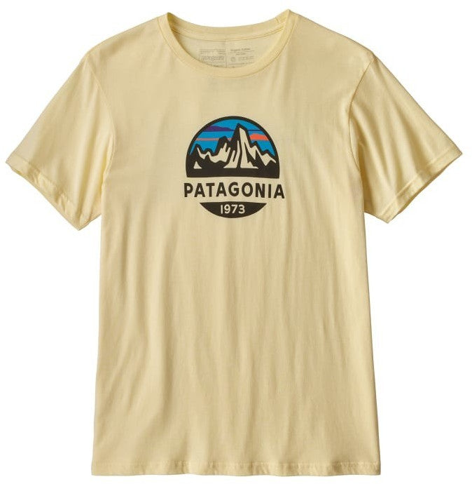 Patagonia Fitz Roy Scope Organic Cotton T-Shirt (39144) Oyster White Burro