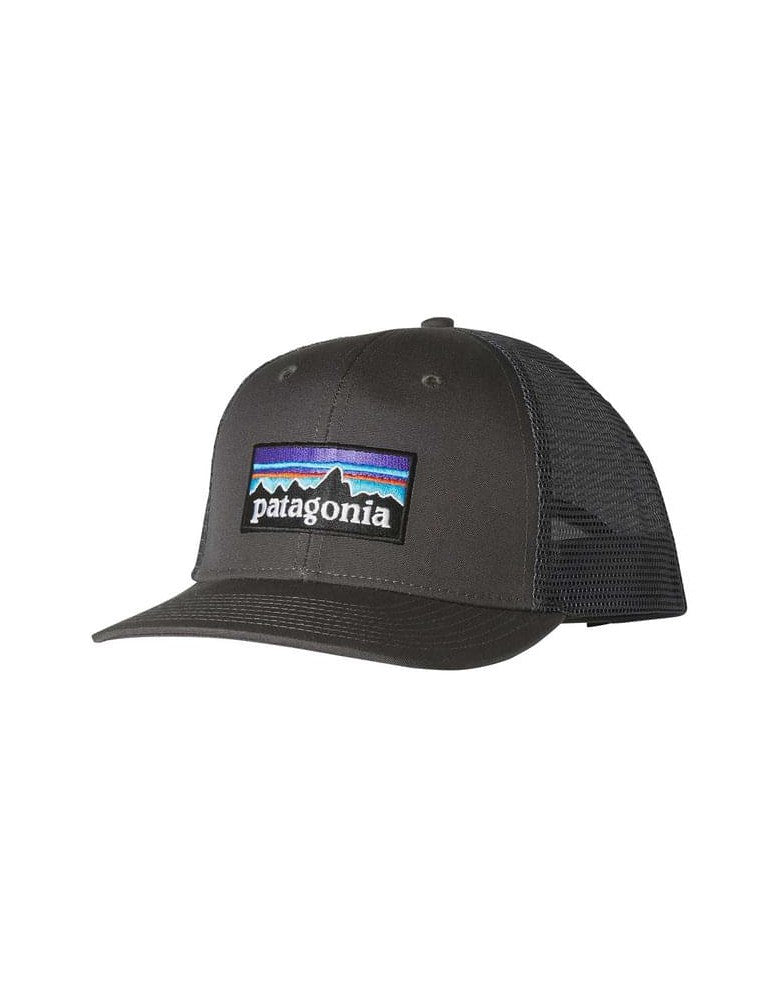PATAGONIA Berretto Patagonia P-6 Logo Trucker Hat Cap Grigio Forge Grey